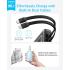 Anker Zolo Power Bank, 10,000mAh 30W Max Fast Portable Charger with Built-in USB-C and MFi Certified Lightning Cables, USB-C&A, Battery Pack for iPhone 16/15 Series, MacBook, Galaxy - Black